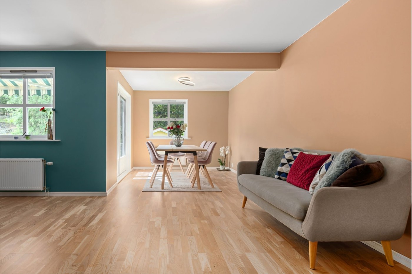 Peinture pour salon : lavable, mate ou satinée